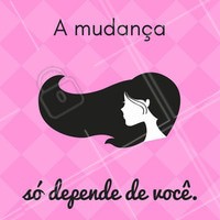 Quer mudar? Então bora! Agende seu horário ☎️ #cabelos #cabeleireiro #ahazou #cabeloslindos