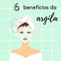 A máscara de argila é muito benéfica pra pele! Dá uma olhada: 1 - Diminui o brilho incômodo da pele oleosa, principalmente a argila verde. 2 - Os poros ficam menos dilatados depois do uso. 3 - Ilumina o tom da pele, principalmente a argila branca e a preta. 4 - Melhora a aparência de linhas finas. 5 - Seca, cicatriza e tira a vermelhidão de espinhas. 6 - Hidrata as peles secas e desidratadas, principalmente a vermelha! 😍 As argilas são maravilhosas pra pele e multifuncionais. Venha conhecer nossos tratamentos com argiloterapia! #argiloterapia #argila #ahazou #cuidadoscomapele #esteticafacial
