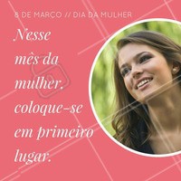 Deixa que a gente cuida de você! Presenteie-se nesse Mês da Mulher com nossos cuidados. 💗 #MesDaMulher #Ahazou #DiaDaMulher