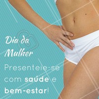 Nesse Dia da Mulher, aproveite nossos tratamentos e venha cuidar da mulher mais importante da sua vida: você. 😊 #DiaDaMulher #Ahazou #MesDaMulher
