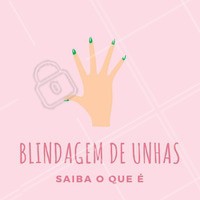 Você já conhece essa técnica? A blindagem de unhas é uma técnica que resolve o problema das unhas fracas e quebradiças tão temido pelas mulheres! Para isso, é feita a cobertura total das unhas com um material em gel ou acrílico. É uma solução perfeita pra quem não quer fazer alongamento mas ainda deseja ter unhas bonitas e longas! 💅 #unha #manicure #ahazou #blindagemdeunhas