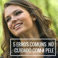 1) Não usar filtro solar: o protetor nos protege de queimaduras, aparecimento de manchas, prevenção do câncer de pele e ainda é um poderoso anti-idade. Por que tantas pessoas esquecem de usá-lo? 🤔
2) Não lavar o rosto: se você pensa que só tomando banho e lavando o rosto com o sabonete do corpo já é o suficiente, você está errado(a)! É muito importante lavar o rosto 2 vezes ao dia (manhã e noite) com sabonete específico para sua pele.
3) Dormir de maquiagem: apesar da preguiça, retirar 100% da make é um dos principais cuidados que devemos ter diariamente. O resto de maquiagem pode causar alergias, obstruir poros e favorecer o aparecimento de acne. 😓
4) Não usar hidratante: um grande engano de quem tem pele oleosa, é que, quanto mais hidratação, mais oleosa a pele ficará. Errado! Todo tipo de pele necessita de hidratação diária, inclusive a oleosa.
5) Manipular acne: Esse ato favorece infecções secundárias e aparecimento de manchas no local que foi manipulado, além de atrasar a cicatrização da acne e até piorar sua situação!
#cuidadoscomapele #esteticafacial #ahazou #estetica