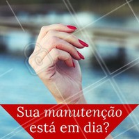 Quem tem alongamento precisa fazer manutenção a cada 15 dias para manter as unhas bonitas e saudáveis. Já agendou o seu esse mês? Corre pra agendar! ☎️ #alongamentodeunhas #unha #ahazou #manicure #alongamento