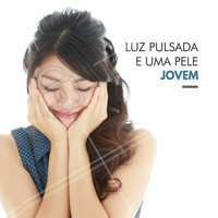 A luz pulsada é utilizada para diminuir os efeitos do envelhecimento e eliminar algumas imperfeições da pele. Venha agendar o seu horário! #luzpulsada #tratamentodepele #ahazou #beleza #autoestima