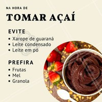 Quem não gosta de um açaí geladinho? Essa preciosidade do Brasil pode ser muito saudável na nossa alimentação, mas olha só as dicas de como tirar o maior proveito dele! 😉 #acai #ahazou #alimentacaosaudavel #vidafitness