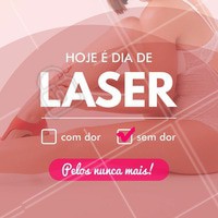 Hoje tem depilação a laser aqui em nosso espaço! Já agendou o seu horário? Depilação a laser sem dor e com o melhor preço #depilação #ahazou #beleza #depilaçãoalaser #autoestima #xopelos