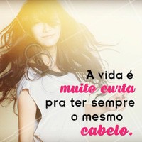 Tá com vontade de mudar? Venha realizar sua transformação aqui! 💇 #cabelo #ahazou #cabeleireiro