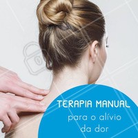 A Terapia Manual é uma técnica da fisioterapia que utiliza os movimentos do próprio paciente no alívio da dor e na recuperação da função. Ela usa como instrumento as mãos do fisioterapeuta, que estará trabalhando para tratar as disfunções, normalizar os tecidos, restabelecer a mobilidade articular e devolver saúde ao organismo! #fisioterapia #ahazou #terapiamanual