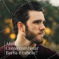 Barba + corte estiloso
As combinações são várias! Você pode ser um barbudo de plantão e escolher um razor part, undercut, sidecut, ou até um clássico! Haja personalidade e estilo! Apenas tome cuidado para que a manutenção dos cortes esteja em dia, para não perder a característica deles.
Barba sim, cabelo não
Careca com barba? Seja por opção ou genética, os carecas com barba estão com tudo! É até interessante investir nos pelos do rosto quando falta cabelos! A barba aqui pode ser farta e comprida ou farta e mais curta. O legal é ajustar de acordo com o que mais combina com você!
Barba média, cabelo médio
Quem quer manter um cabelo médio, ou seja: nem militar, nem roqueiro, combina bem com a barba média, nem por fazer, nem comprida demais, na medida. Um visual de galã, digamos assim!
Pouca barba: e agora?
Não esquenta. Não é porque sua barba é falha ou rala que não há o que combinar! Você pode optar pelos cortes de cabelo social, militar, ou até mesmo deixar o cabelo crescer. Lembre-se: a melhor regra é testar o que mais tem a ver com você.
#barbearia #dicadebarba #dicasdebeleza #ahazou #beleza #barba #cortemasculino #autoestima