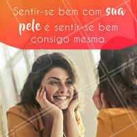 Você merece se sentir BEM! 💆 #pele #esteticafacial #ahazou #estetica