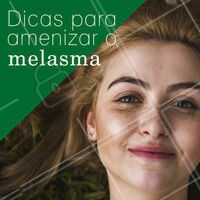 O melasma não tem cura, mas nós podemos aprender a conviver com ele! Olha só algumas dicas:
• Use sempre proteção solar e reaplique durante o dia a cada 2h
• Nunca utilize receitas caseiras ou pomadas/cremes sem a orientação de um profissional
• Inicie o tratamento o mais rápido possível, quanto mais cedo, melhor
• Pergunte pra sua esteticista qual o melhor tratamento para amenizar a aparência do melasma
#melasma #manchas #ahazou #pele #cuidadoscomapele #esteticafacial