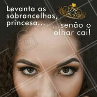 Coroa? Aqui não, o que importa mesmo é o olhar! 🤣 #designdesobrancelha #ahazou #sobrancelha #meme