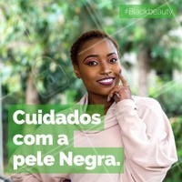 A pele negra possui grande quantidade de melanina, que serve de proteção natural contra o sol e colágeno, que reduz o índice de flacidez, rugas, entre outros benefícios. Mesmo assim, existem cuidados importantes para com a pele, como hidratar sempre a pele, evitar bebidas alcoólicas porque ressecam muito a pele e hidratar sempre os lábios.
#pelenegra #blackbeauty #ahazou #cuidadoscomapele