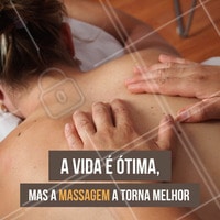 Quer mais qualidade de vida? Coloque mais massoterapia na sua vida! #massoterapia #ahazou #bemestar #saude #qualidadedevida #amorproprio #relax #massagem
