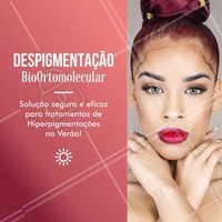 Tratamento de Despigmentação Bioortomolecular Eficaz e Seguro no Verão.
É No Verão que as clientes pioram as manchas, jogando fora o trabalho de um ano inteiro.
A Estética Bioortomolecular tem uma solução segura e eficaz para tratamentos de hiperpigmentações no Verão.
Venha agendar uma avaliação.
#estética #bioortomolecular #tratamentopele #verão #ahazou #autoestima #pelesaudavel #hiperpigmentação