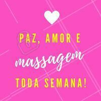 A receita da felicidade! 🙏 #massagem #ahazou #esteticacorporal