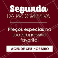 Venha aproveitar! Agende sua progressiva em uma Segunda-Feira e ganhe um desconto! 😉 #progressiva #ahazou #cabelo #escovaprogressiva