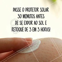 Lembre-se de passar o protetor solar (acima de FPS 30) antes de expor ao sol todos os dias e previna-se das manchas, queimaduras solares e também do temido câncer de pele.
Cuide da sua pele, cuide de você! #esteticafacial #protetorsolar #ahazou #beleza #pelesaudavel #sol #cancer #queimaduras #saude