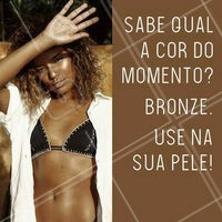 Venha se bronzear e adquira a cor dos seus sonhos! 😏 #bronzeamento #ahazou #bronzeamentonatural