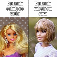 Cuidado! O Ministério da Beleza adverte: cortar os cabelos seguindo tutoriais da internet podem resultar em cabelos desastrosos 😂 #corte #ahazou #cabelo #salaodebeleza