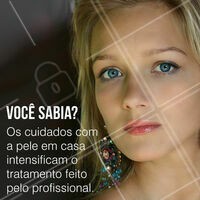 Por isso é tão importante cuidar da pele em casa, seguindo sempre os 4 passos essenciais: limpar, tonificar, hidratar e proteger! 😘 #esteticafacial #ahazou #cuidadoscomapele