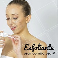 O esfoliante tem como função limpar as células mortas da pele! É muito recomendado para peles oleosas e mistas, com tendência a cravos e poros obstruídos. Porém, todos os tipos de pele podem usar um esfoliante! Pessoas com peles secas e sensíveis devem utilizar com menos frequência e esfoliantes menos agressivos. #esfoliante #ahazou #esteticafacial