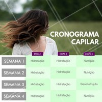 Você já tem o seu cronograma capilar? #cronogramacapilar #hidratação #nutrição #cabelosaudavel #cabelo #salaodebeleza #ahazou #beleza #autoestima #reconstrução #tonalizante
