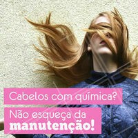 É indispensável fazer a manutenção no salão, além dos cuidados em casa! 💇 #cabelo #ahazou #cuidadoscomocabelo