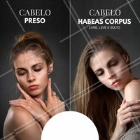 Como você prefere seus cabelos? #SalaodeBeleza #CabeloSolto #CabeloPreso #Penteado #Ahazou #Beleza #Autoestima #Cabelos #CabeleireiroProfissional #HabeasCorpus