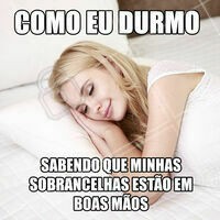 Quem aí se identifica? 😂 Pode confiar que aqui suas sobrancelhas estão em ótimas mãos! #designdesobrancelha #ahazou #meme