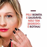 Uma pele bonita e saudável tem que ser cuidada todos os dias, e nos dias difíceis peça ajuda a uma esteticista! #PeleSaudavel #PeleBonita #Ahazou #Beleza #Autoestima #Saude #Bemestar