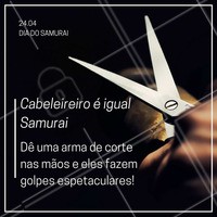 Feliz dia do Samurai, a todos os Samurais da Beleza espalhados pelo mundo! ❤️️
#diadosamurai #ahazou