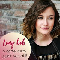 O long bob já tem feito sucesso há um tempo, por causa da sua praticidade, elegância e modernidade: tudo junto em um corte só! 😍 Agende já o horário do seu! #longbob #ahazou #corte #cabelo