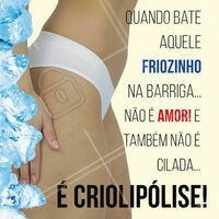 Venha eliminar a gordura localizada através da Criolipólise: um método não invasivo que congela a gordurinha! ⛄ #criolipolise #ahazou #gorduralocalizada