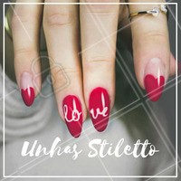 O formato de unha Stiletto é tendência nesse ano de 2018!
#tendencia #ahazou #stiletto #unhas