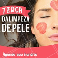Aproveite precinhos exclusivos de terça-feira e venha fazer sua limpeza de pele! 💆 #limpezadepele #ahazou #esteticafacial