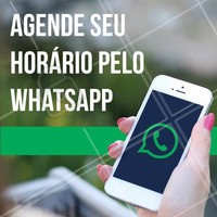 Bora agendar seu horário de forma prática e rápida? Entre em contato conosco pelo whatsapp! #salaodebeleza #ahazou #beleza #estetica