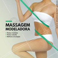 A massagem modeladora é uma prática de terapia manual que utiliza movimentos rápidos, repetitivos e firmes sobre os tecidos do corpo favorecendo a quebra das células de gordura localizada. #MassagemModeladora #TratamentoCorporal #Ahazou #Saúde #Bemestar #Estética #GorduraLocalizada