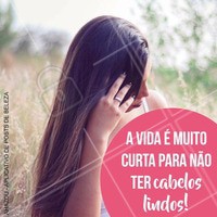 Não perca tempo! Vem ter cabelos lindos aqui 💇 #cabelo #ahazou #salaodebeleza #beleza
