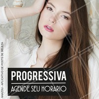 Quer ter cabelos mais lisos, brilhantes e livres de frizz? Agende já seu horário e venha fazer sua progressiva! #cabelo #progressiva #ahazou #salaodebeleza #beleza