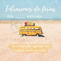 Aviso importante, porque profissional também merece um descanso né?
#férias #ahazou #aviso