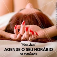 Não esqueça de agendar o seu horário! #Unha #Nails #Esmaltes #Ahazou #Beleza #Manicure #Instabeauty #UnhaDoDia