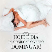 O que você faz no domingo? #preguiça #domingo #ahazou #descanso #fimdesemana #cama