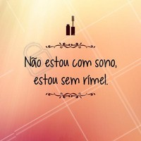 Já te perguntaram se estava com sono só porque estava sem rímel? 🤣😅😅 #rímel #maquiagem #maquiadora #makeup #beleza #ahazou #autoestima #felicidade #consultora