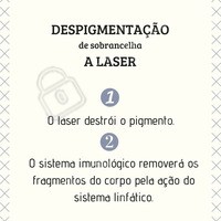 A técnica a laser é o mais avançado e eficaz, pois trata-se de um aparelho com muito estudo e tecnologia específica para o assunto de remoção. A luz do laser é direcionada para área pigmentada por uma fração de segundo, passa inofensivamente pela camada externa da pele, atingindo diretamente o pigmento. O laser explode o pigmento em microparticulas que o sistema linfático absorverá e eliminará naturalmente durante o tempo.
#despigmentacao #ahazou #designdesobrancelha #sobrancelha #remocao #laser