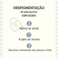 A despigmentação com ácido utiliza um ou mais agentes químicos na pele com o objetivo de afinar, esfoliar e regenerar os tecidos. Ideal para corrigir aquela micropigmentação de resultado indesejado!
#despigmentacao #ahazou #designdesobrancelha #sobrancelha #remocao #quimica