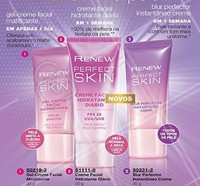 Olha esse produto que maraa! É o Renew Perfect Skin ele reduz a aparência dos poros e revigora a pele. Pode ser encontrado em 3 versões Gel-creme Matificante, Creme Hidratante Diário e o Blur Perfector Instantâneo Creme . #renewperfectskin #ahazouavon #avon #ahazou #cremehidratante #cuidados