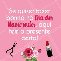 Dia dos namorados tá chegando e você ainda não sabe com o que presentear pro seu amor? 😱 Adquira já um de nossos serviços e arrase no presente dessa vez! Entre em contato para saber mais 💕 #salaodebeleza #ahazou #beleza #diadosnamorados #presente #valepresente