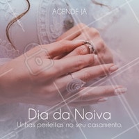 Vai casar? Que tal entrar com as unhas bem feitas e lindas? Vem agendar o seu dia de noiva, aqui nós temos um momento especial para você! 📱 (xx) xxxxx-xxxx
#noiva #ahazou #casamento #diadanoiva