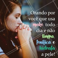 Depois vai dizer que está com acne e não sabe porque.. 😱 Cuide da pele todos os dias e veja os resultados! #cuidadoscomapele #ahazou #pele #esteticafacial